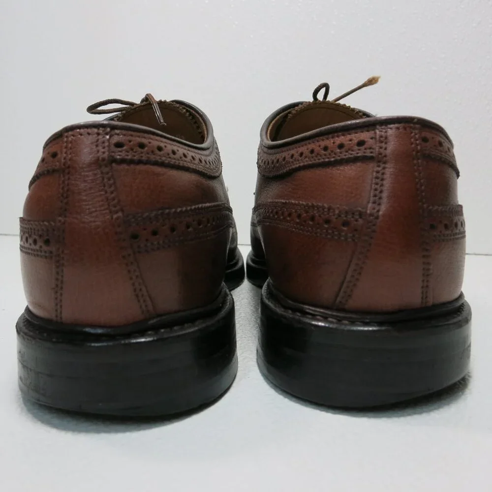 Stafford Brogue Leather Wingtip Dress Formal Oxfords Footwear Shoes Sz 11.5 M